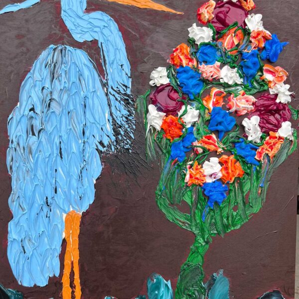 Blue Heron Bird