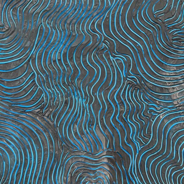 Finger Print in Blue